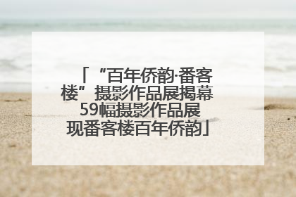 “百年侨韵·番客楼”摄影作品展揭幕 59幅摄影作品展现番客楼百年侨韵