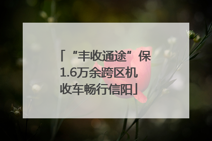 “丰收通途”保1.6万余跨区机收车畅行信阳