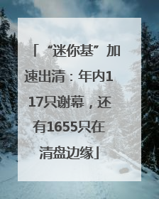 “迷你基”加速出清：年内117只谢幕，还有1655只在清盘边缘