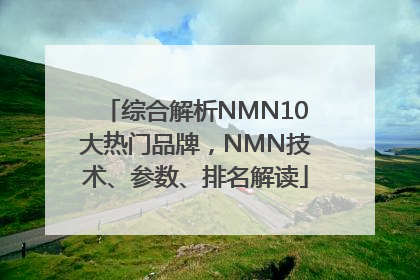 综合解析NMN10大热门品牌，NMN技术、参数、排名解读