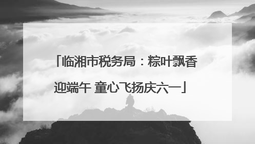 临湘市税务局：粽叶飘香迎端午 童心飞扬庆六一