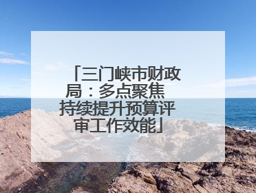 三门峡市财政局：多点聚焦 持续提升预算评审工作效能