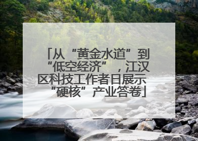 从“黄金水道”到“低空经济”，江汉区科技工作者日展示“硬核”产业答卷