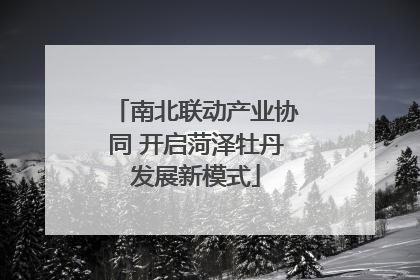 南北联动产业协同 开启菏泽牡丹发展新模式