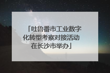 吐鲁番市工业数字化转型考察对接活动在长沙市举办