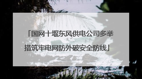 国网十堰东风供电公司多举措筑牢电网防外破安全防线