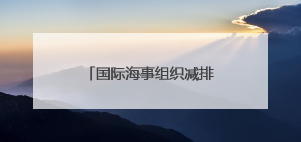 国际海事组织减排新规出台，绿色航运燃料亟须降低成本