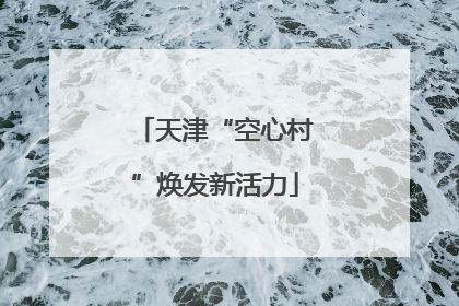 天津“空心村”焕发新活力