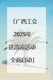 广西工会2025年送清凉活动全面启动