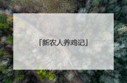 新农人养鸡记