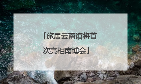 旅居云南馆将首次亮相南博会