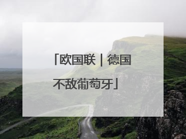 欧国联｜德国不敌葡萄牙