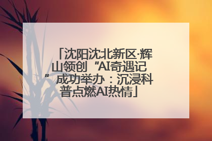 沈阳沈北新区·辉山领创“AI奇遇记”成功举办：沉浸科普点燃AI热情