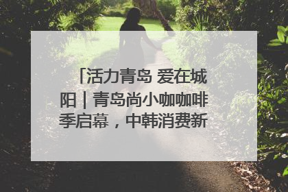 活力青岛 爱在城阳｜青岛尚小咖咖啡季启幕，中韩消费新场景点燃夏日热情