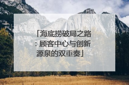 海底捞破局之路：顾客中心与创新源泉的双重奏