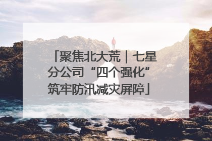 聚焦北大荒｜七星分公司“四个强化”筑牢防汛减灾屏障