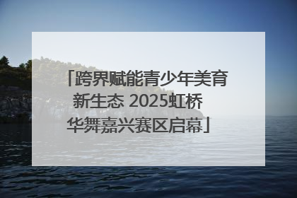 跨界赋能青少年美育新生态 2025虹桥华舞嘉兴赛区启幕